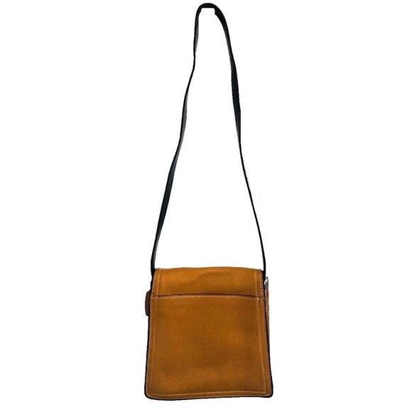 Vintage Coach Monterey Flap Top Leather Crossbody Shoulder Bag Purse - Picture 6 of 16